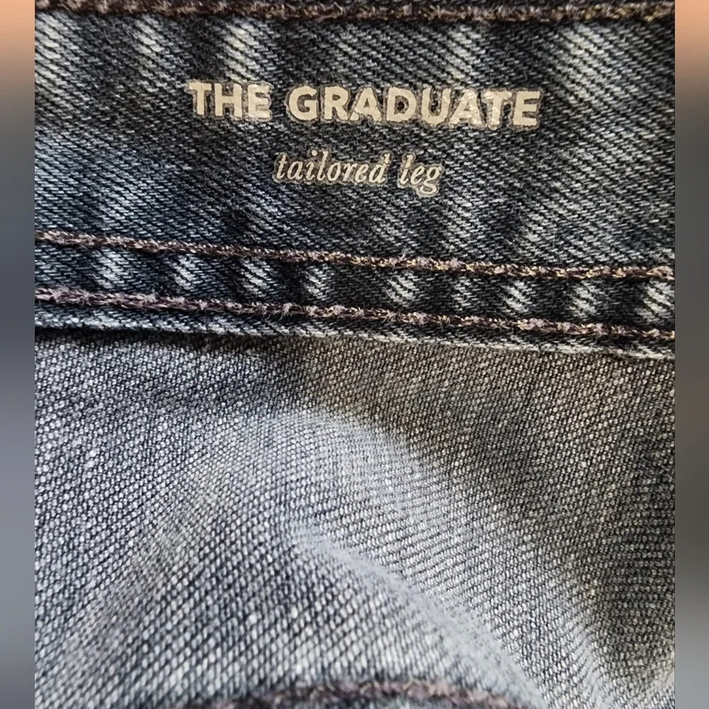 AG Adriano Goldschmied Graduate Tailored Leg Jeans 38x34 Made in USA